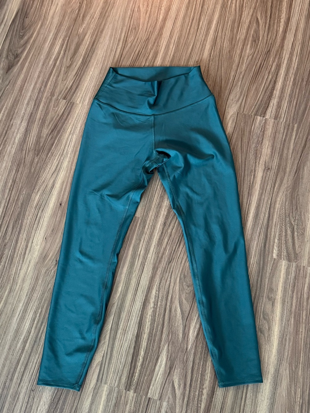 ALO Yoga High-Rise Leggings in Midnight Green